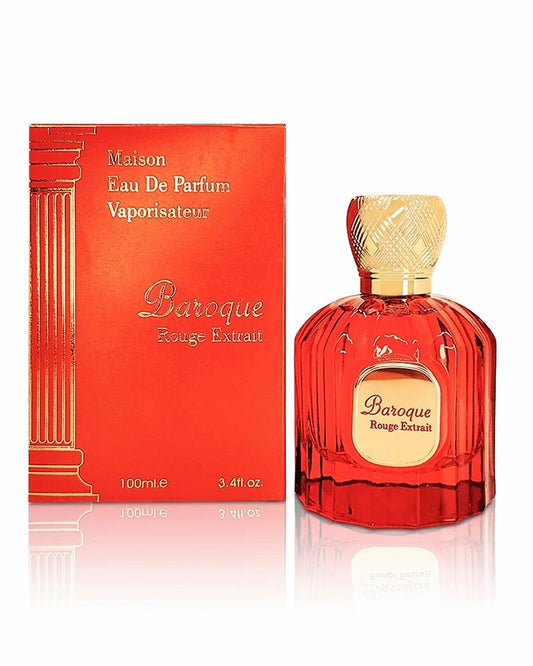 Maison Alhambra Baroque Rouge Extrait Eau de Parfum 100ml Spray - Peacock Bazaar