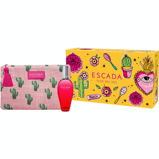 Escada Flor del Sol Gift Set 30ml EDT - Beauty Bag - Peacock Bazaar