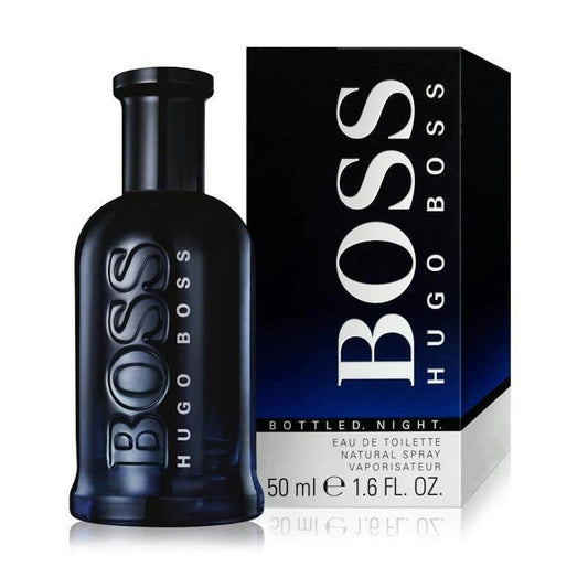 Hugo Boss Boss Bottled Night Aftershave 50ml Splash - Peacock Bazaar