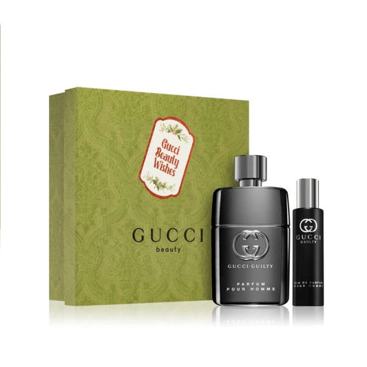 Gucci Guilty Pour Homme Gift Set 90ml EDP - 15ml EDP - Peacock Bazaar