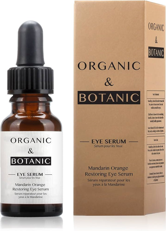 Organic & Botanic Mandarin Orange Restoring Eye Serum 15ml - Peacock Bazaar