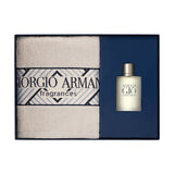 Giorgio Armani Acqua Di Gio Gift Set 100ml EDT - Towel - Peacock Bazaar