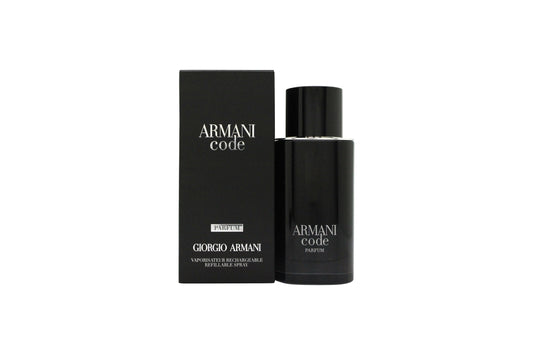 Giorgio Armani Armani Code Parfum Eau de Parfum 75ml & 50ml Refillable Spray - Peacock Bazaar