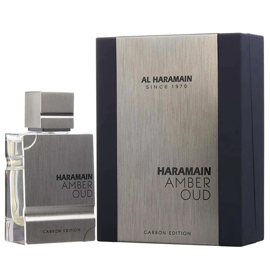 Al Haramain Amber Oud Carbon Edition Eau De Parfum 100ml, & 60ml Spray - Peacock Bazaar
