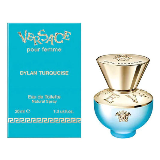 Versace Pour Femme Dylan Turquoise Perfumed Hair Mist 30ml - Peacock Bazaar