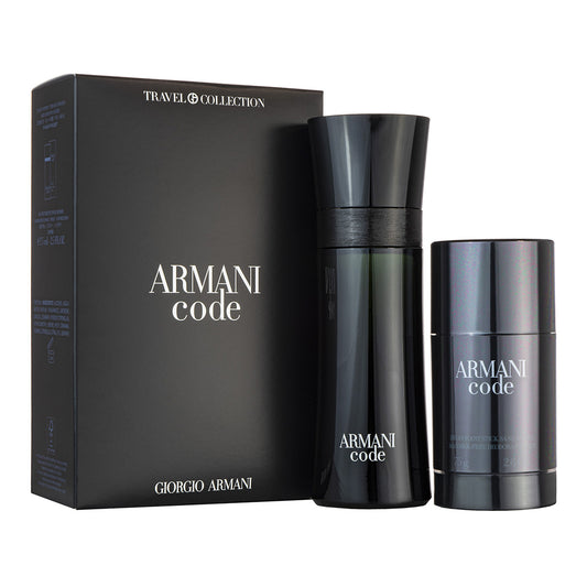 Giorgio Armani Code Gift Set 75ml EDT - 75g Deodorant Stick - Peacock Bazaar