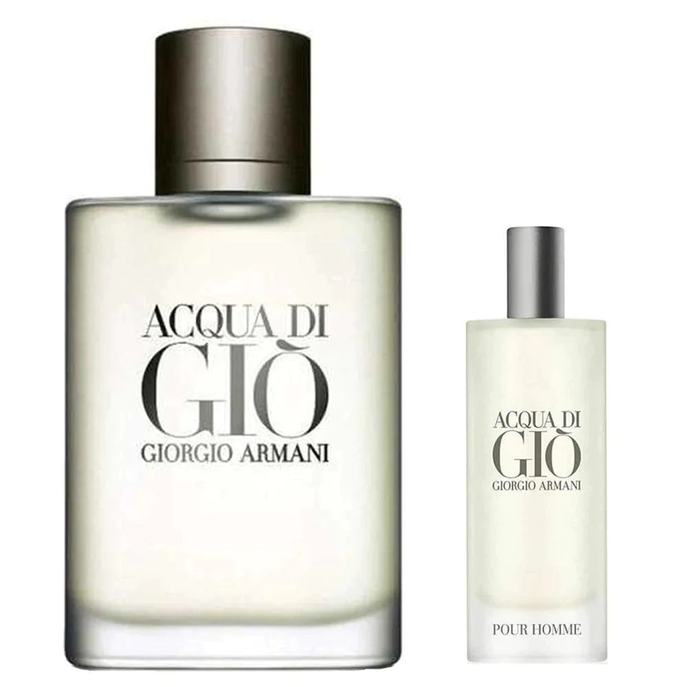 Giorgio Armani Acqua di Giò Eau de Parfum Gift Set 75ml EDP - 15ml EDP - Peacock Bazaar