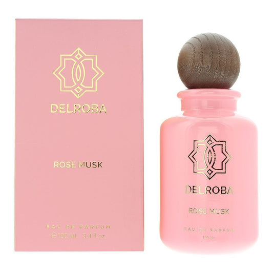 Delroba Parfums Rose Musk Eau de Parfum 100ml Spray - Peacock Bazaar