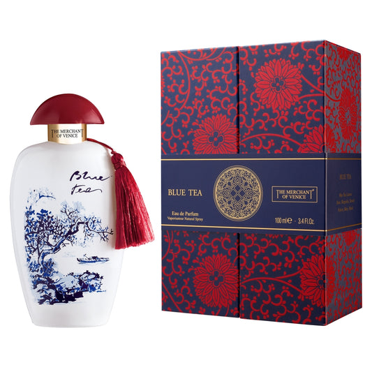 The Merchant of Venice Blue Tea Eau de Parfum 100ml & 10ml Spray - Peacock Bazaar