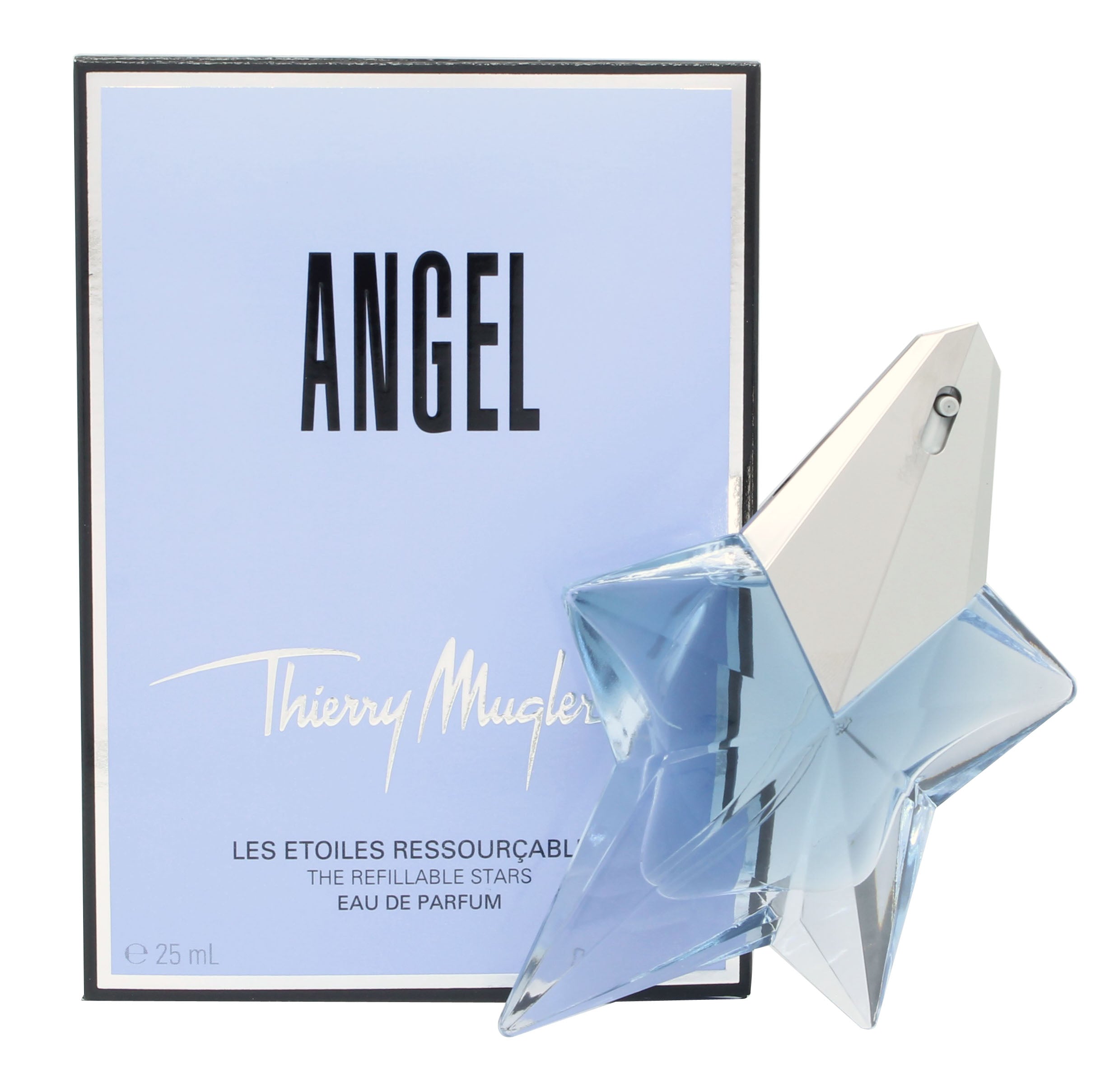 Thierry Mugler Angel Eau de Parfum 25ml Refillable Spray - Peacock Bazaar