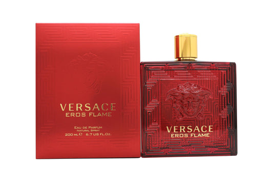 Versace Eros Flame Eau de Parfum 200ml, 50ml & 30ml Spray - Peacock Bazaar