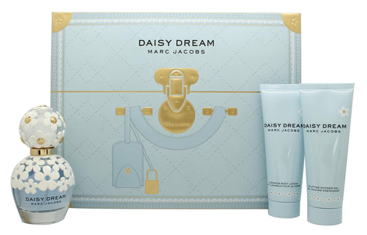 Marc Jacobs Daisy Dream Giftset 50ml EDT - 75ml Body Lotion - 75ml Shower Gel - Peacock Bazaar