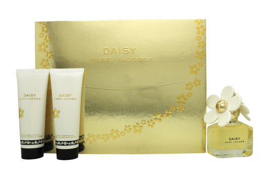 Marc Jacobs Daisy Gift Set 50ml EDT - 75ml Body Lotion - 75ml Shower Gel - Peacock Bazaar
