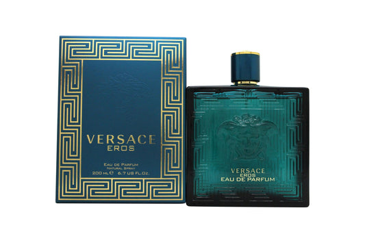 Versace Eros Eau de Parfum 200ml & 100ml Spray - Peacock Bazaar