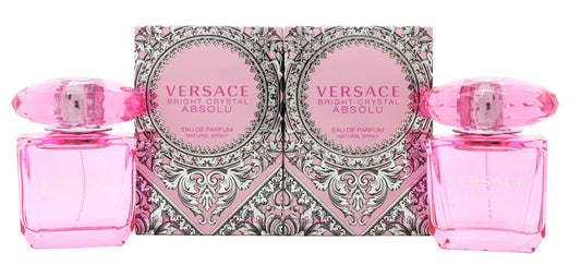 Versace Bright Crystal Absolu Gift Set 2 x 30ml EDP - Peacock Bazaar