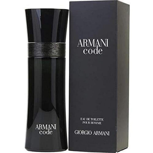 Giorgio Armani Code Eau de Toilette 200ml, 125ml, 75ml, 50ml, 30ml, & 15ml Spray - Peacock Bazaar