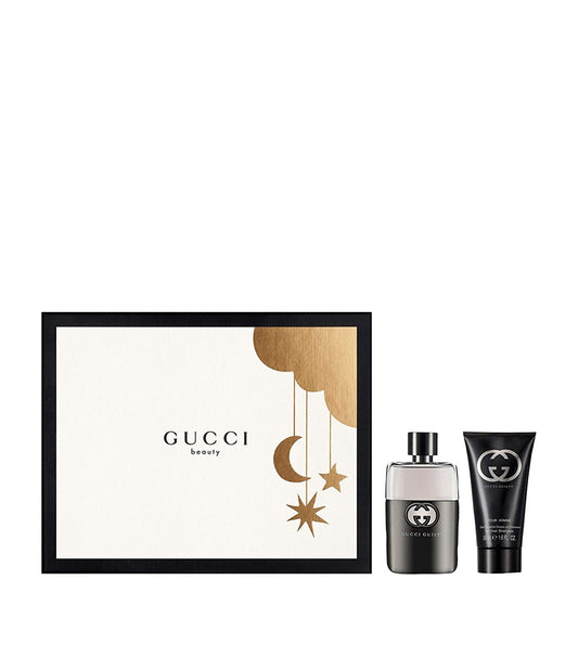 Gucci Guilty Pour Homme Gift Set 50ml EDT - 50ml Shower Gel - Peacock Bazaar