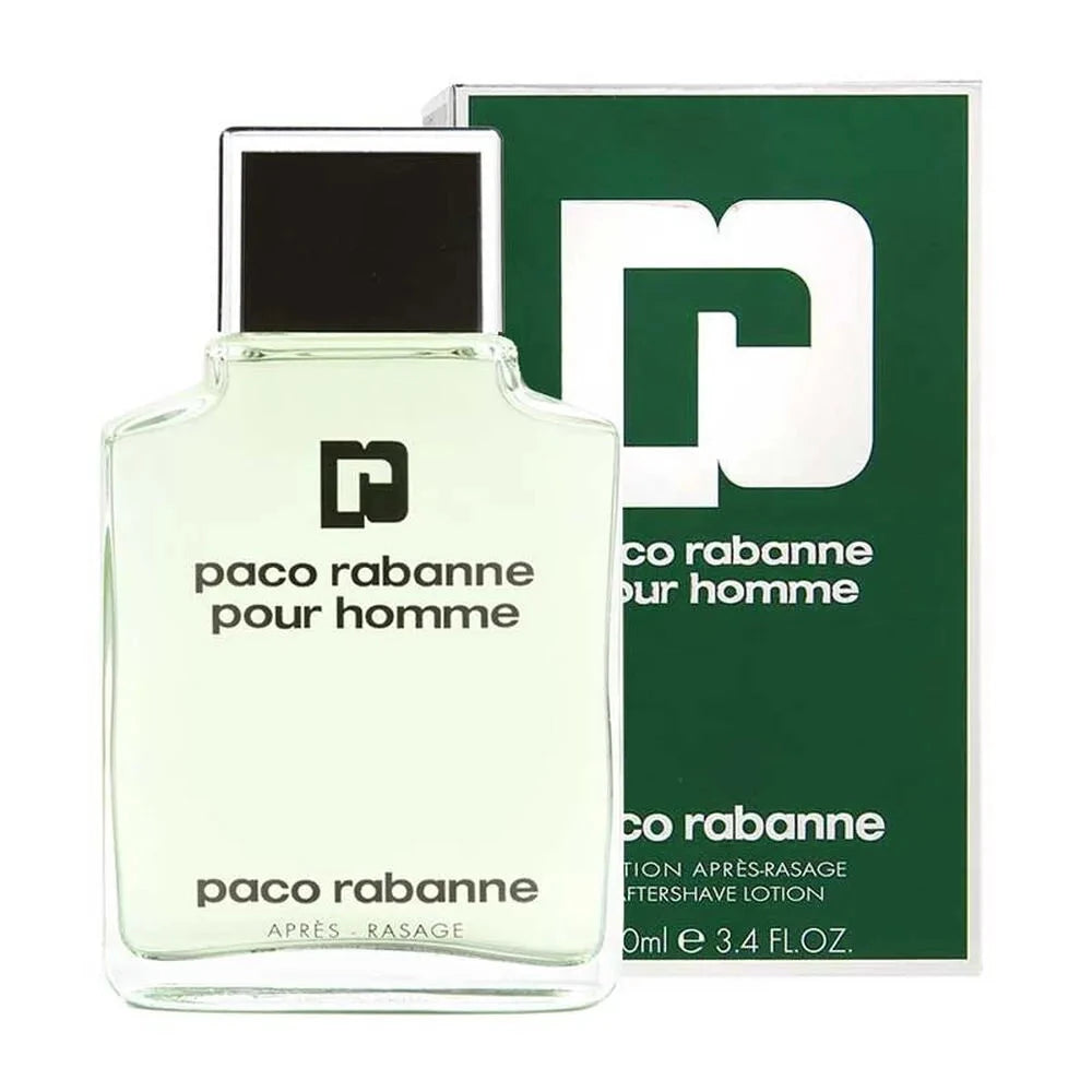 Paco Rabanne Pour Homme Aftershave 100ml Splash - Peacock Bazaar