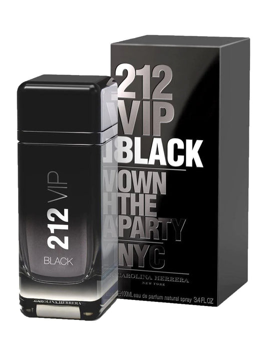 Carolina Herrera 212 VIP Black Eau de Parfum 100ml & 200ml Spray - Peacock Bazaar