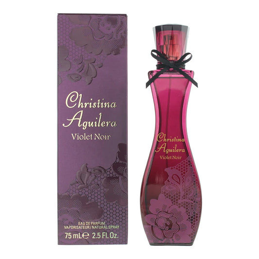Christina Aguilera Violet Noir Eau de Parfum 75ml Spray - Peacock Bazaar