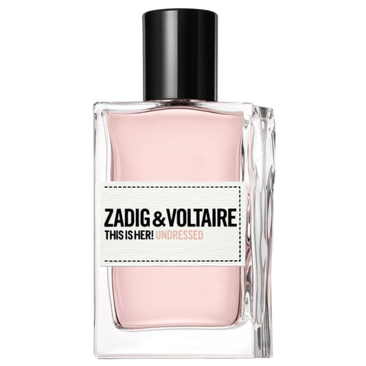 Zadig & Voltaire This Is Her! Undressed Eau de Parfum 50ml, & 30ml Spray - Peacock Bazaar