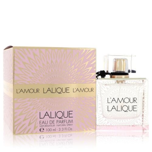 Lalique L'Amour Eau De Parfum 100ml, 50ml, & 30ml Spray - Peacock Bazaar