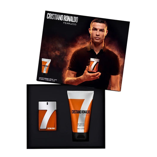 Cristiano Ronaldo CR7 Fearless Gift Set 30ml EDT - 150ml Shower Gel - Peacock Bazaar