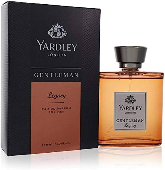 Yardley London Yardley Gentleman Legacy Eau de Parfum 100ml Spray - Peacock Bazaar