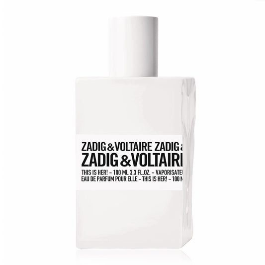Zadig & Voltaire This is Her Eau de Parfum 100ml, & 50ml Spray - Peacock Bazaar