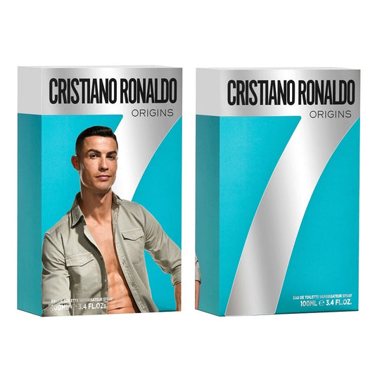 Cristiano Ronaldo CR7 Origins Eau de Toilette 100ml, 50ml, & 30ml Spray - Peacock Bazaar