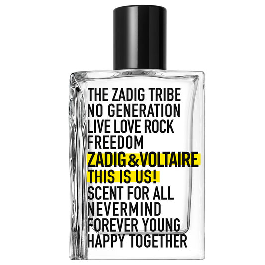 Zadig & Voltaire This Is Us! Eau de Toilette 30ml Spray - Peacock Bazaar