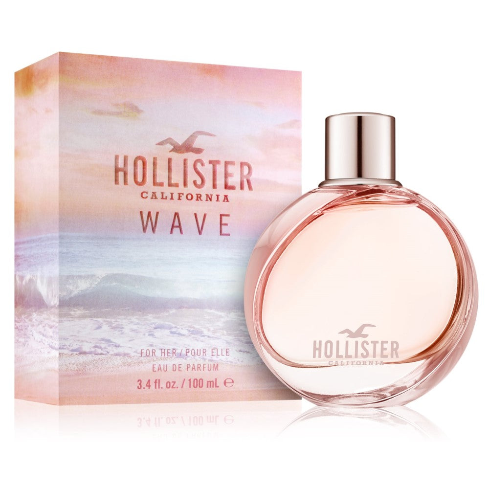 Hollister Wave for Her Eau de Parfum 100ml, & 30ml Spray - Peacock Baz ...