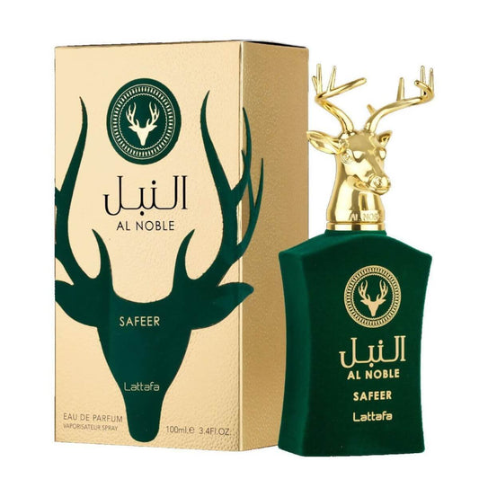 Lattafa Perfumes Al Noble Safeer Green Eau de Parfum 100ml Spray - Peacock Bazaar