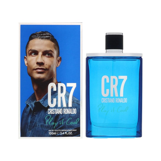 Cristiano Ronaldo CR7 Play It Cool Eau de Toilette 100ml, 50ml, & 30ml Spray - Peacock Bazaar