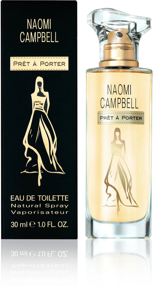 Naomi Campbell Prêt à Porter Eau de Toilette 30ml Spray - Peacock Bazaar