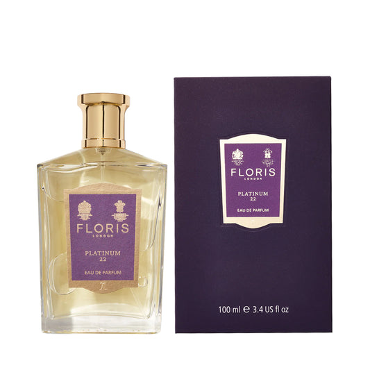 Floris Platinum 22 Eau de Parfum 100ml Spray - Peacock Bazaar