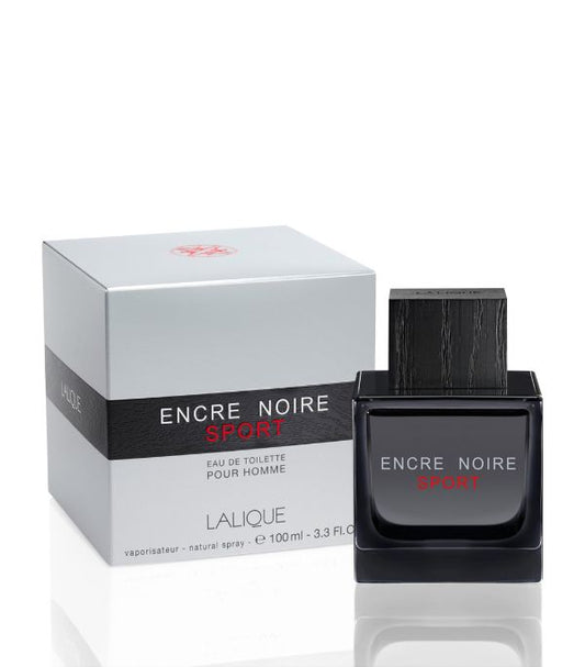 Lalique Encre Noire Sport Eau de Toilette 100ml Spray - Peacock Bazaar