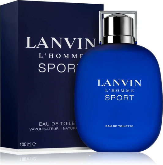 Lanvin L'Homme Sport Eau de Toilette 100ml Spray - Peacock Bazaar