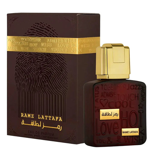 Lattafa Perfumes Ramz Lattafa (Gold) Eau de Parfum 100ml Spray - Peacock Bazaar