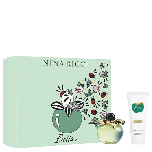 Nina Ricci Bella Gift Set 50ml EDT - 75ml Body Lotion - Peacock Bazaar