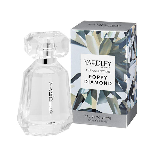 YARDLEY Poppy Diamond EDT 50ml - Peacock Bazaar